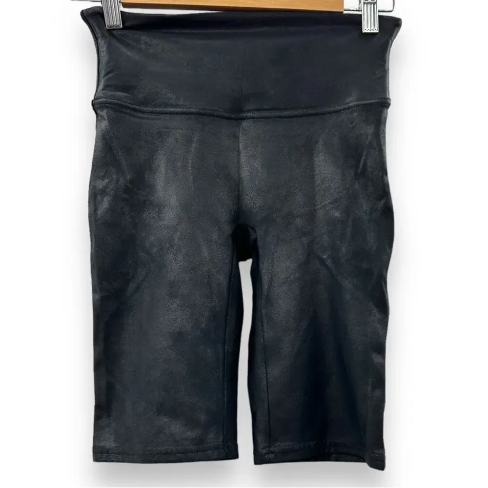SPANX black faux